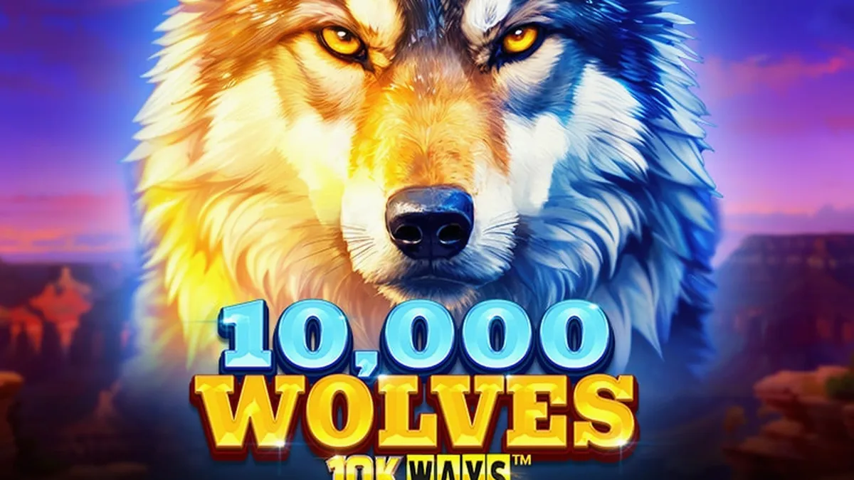 Ang visual na tema ng 10,000 Wolves 10K Ways slot